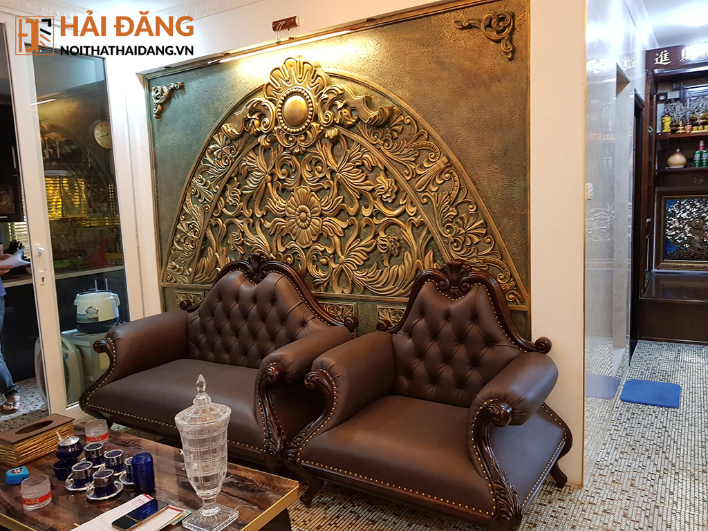 Sofa da tân cổ điển