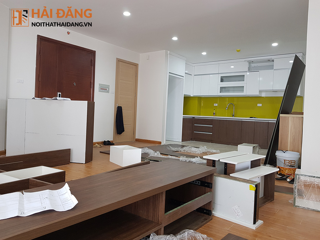 Thiết kế thi công nội thất anh Trung Park View