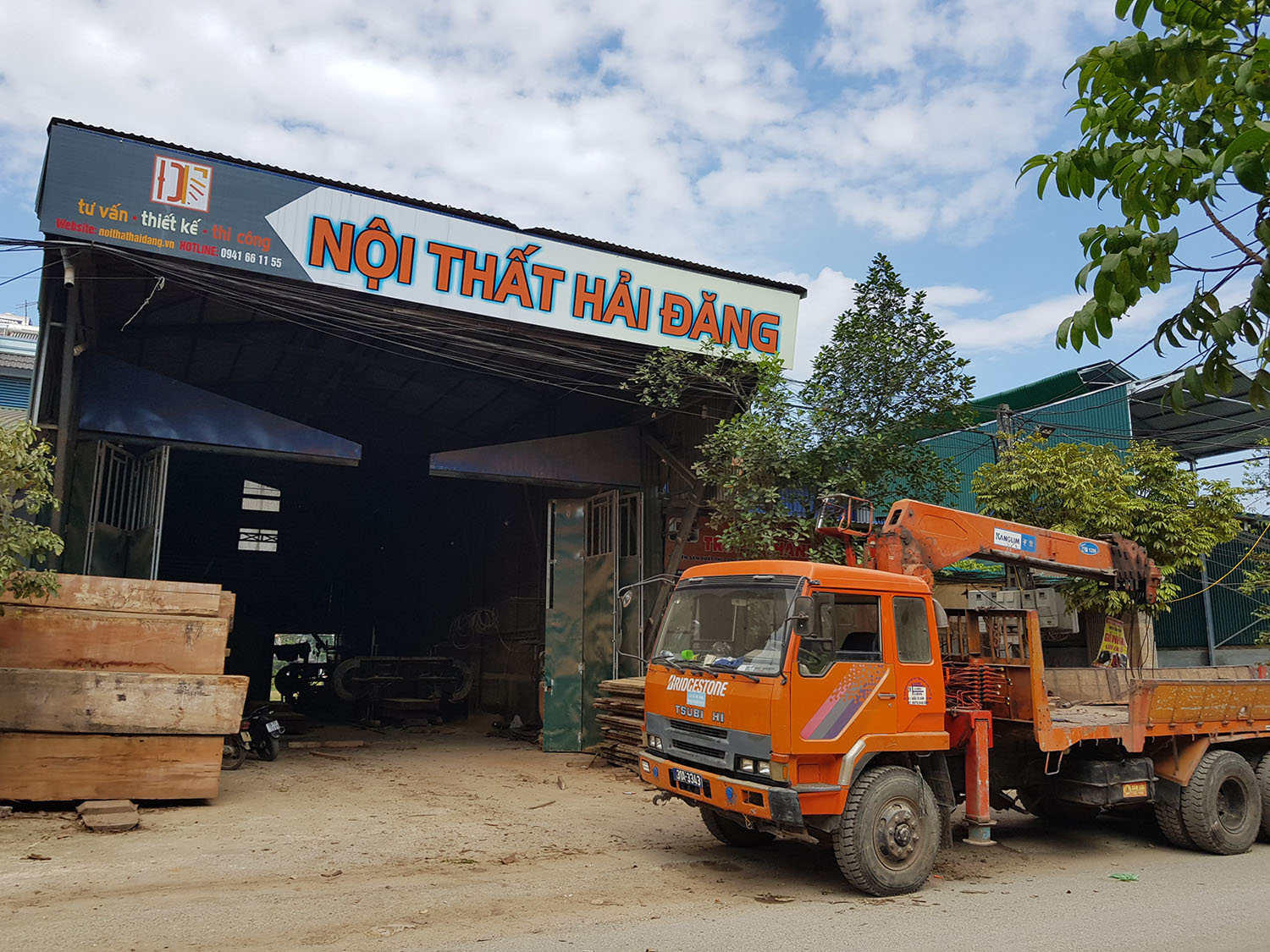 Xưởng gia công gỗ nội thất Hải Đăng