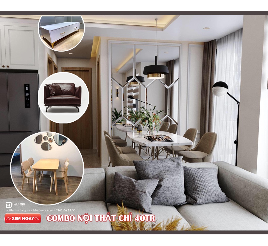 Full nội thất chỉ 45 triệu - Lắp đặt siêu tốc trong ngày