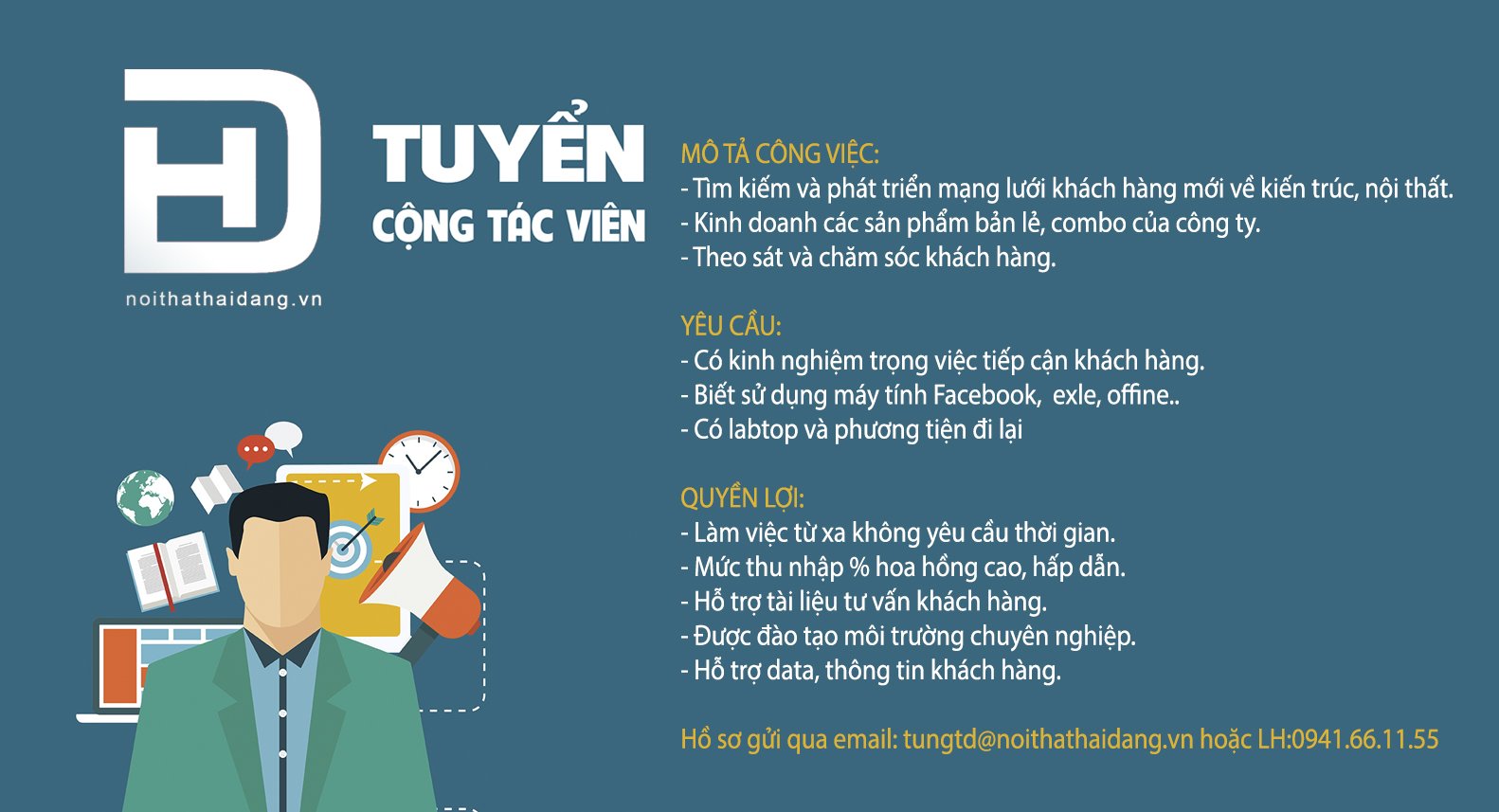 Thông tin tuyển dụng nhân viên kinh doanh 2021