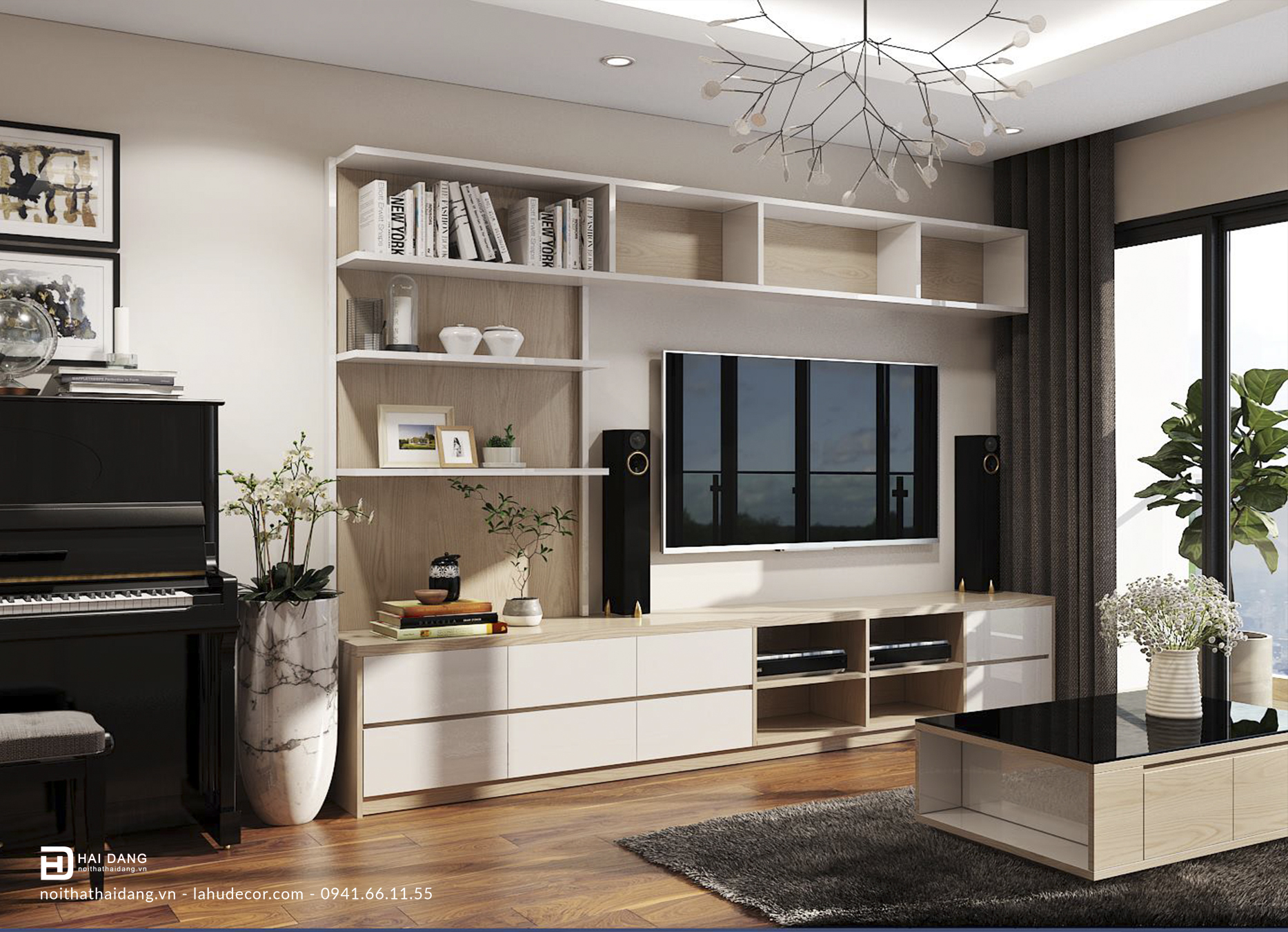 CC IMPERIA GARDEN - HẢI ĐĂNG thiết kế và thi công trọn gói Căn hộ 87m2 tại Nguyễn Huy Tưởng