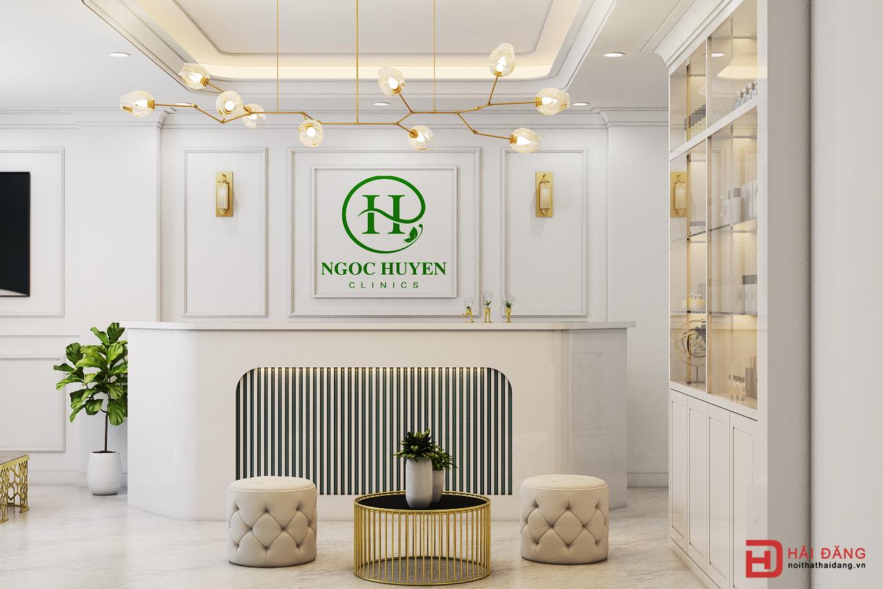 Mẫu thiết kế nội thất cơ sở Ngọc Huyền CLINICS