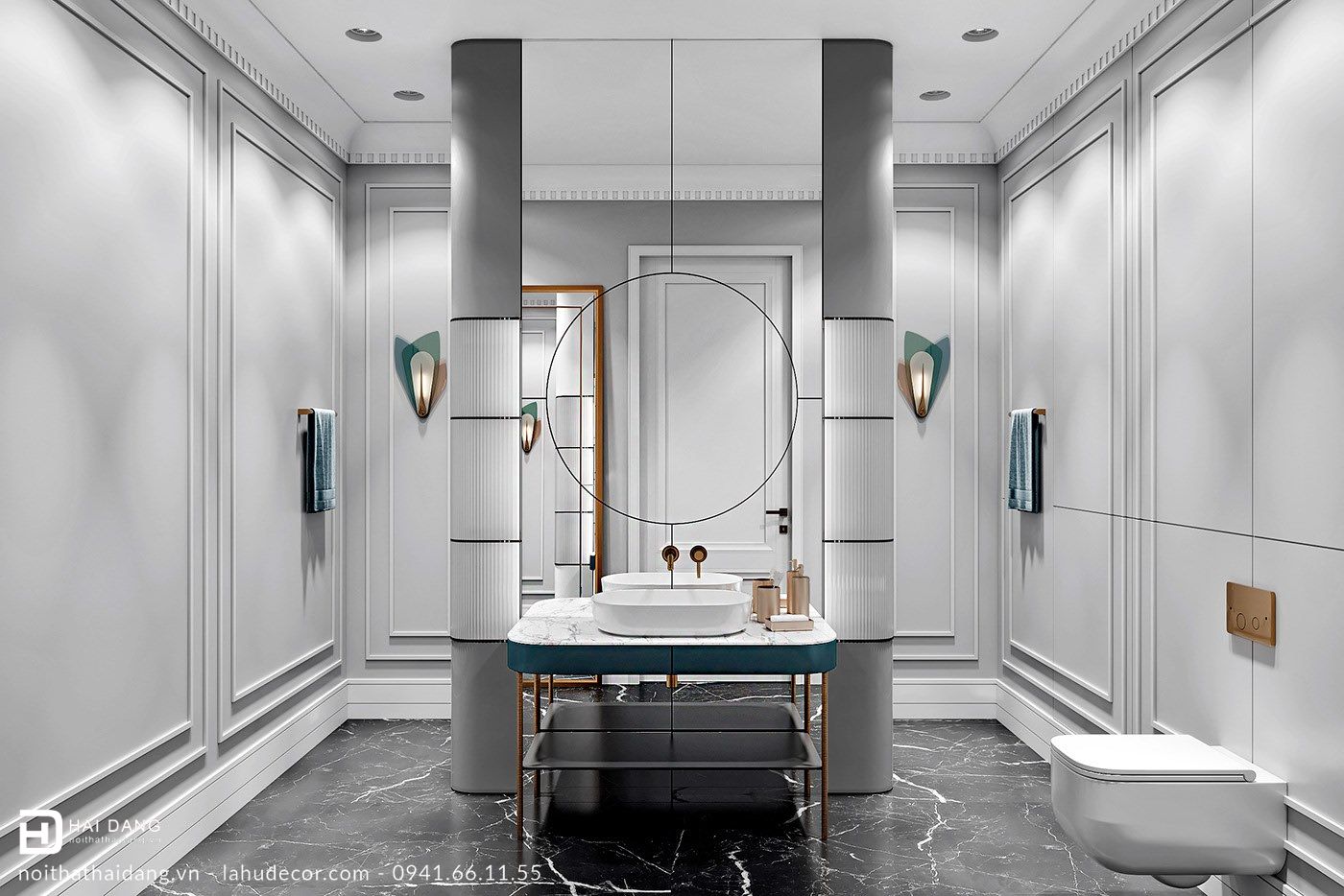 Mẫu thiết kế căn hộ nhà đất cao cấp kết hợp với đồ nội thất thông minh