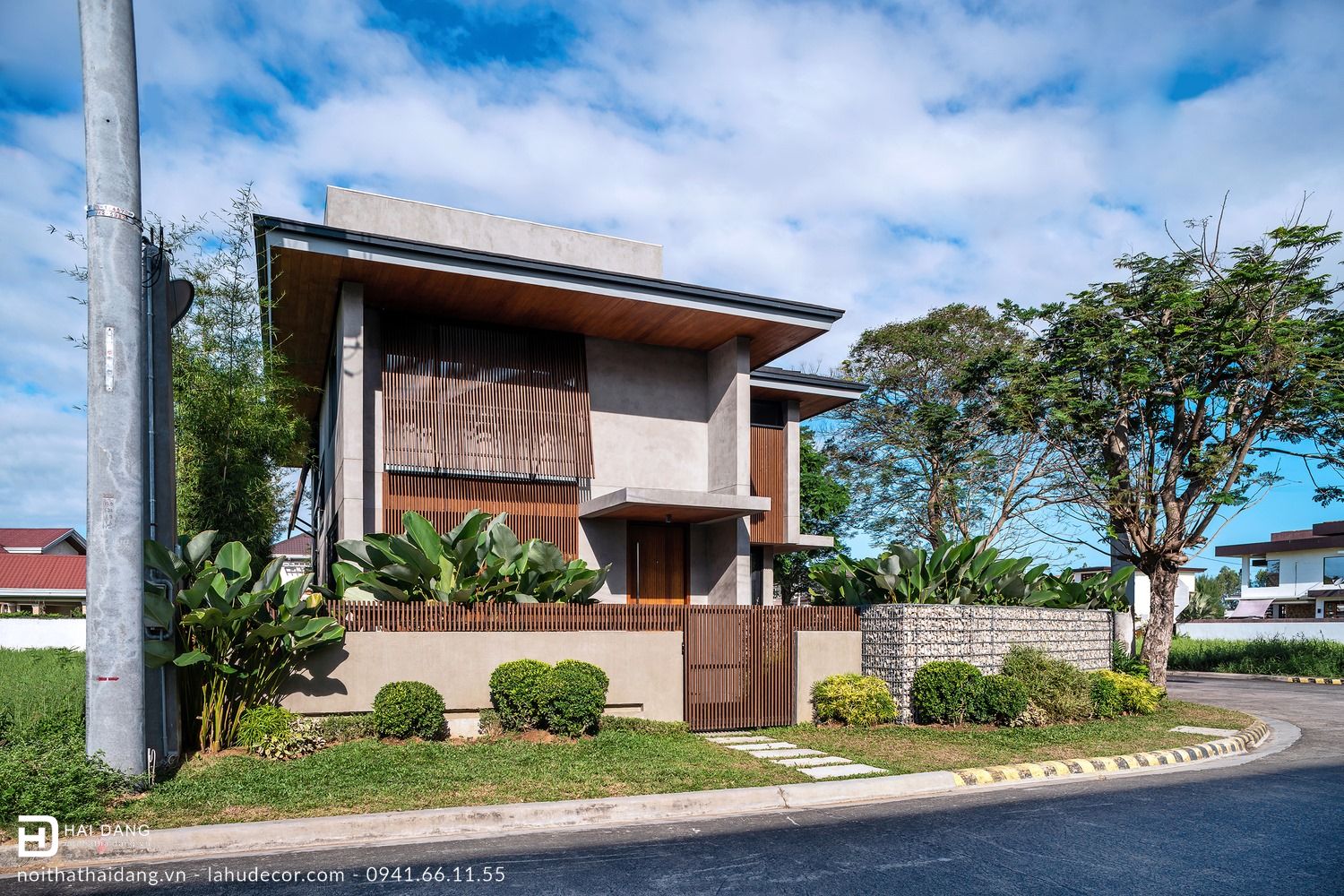 Nội thất Hải Đăng thiết kế và thi công nội thất nhà đất với vẻ ngoài mang hương vị quê hương