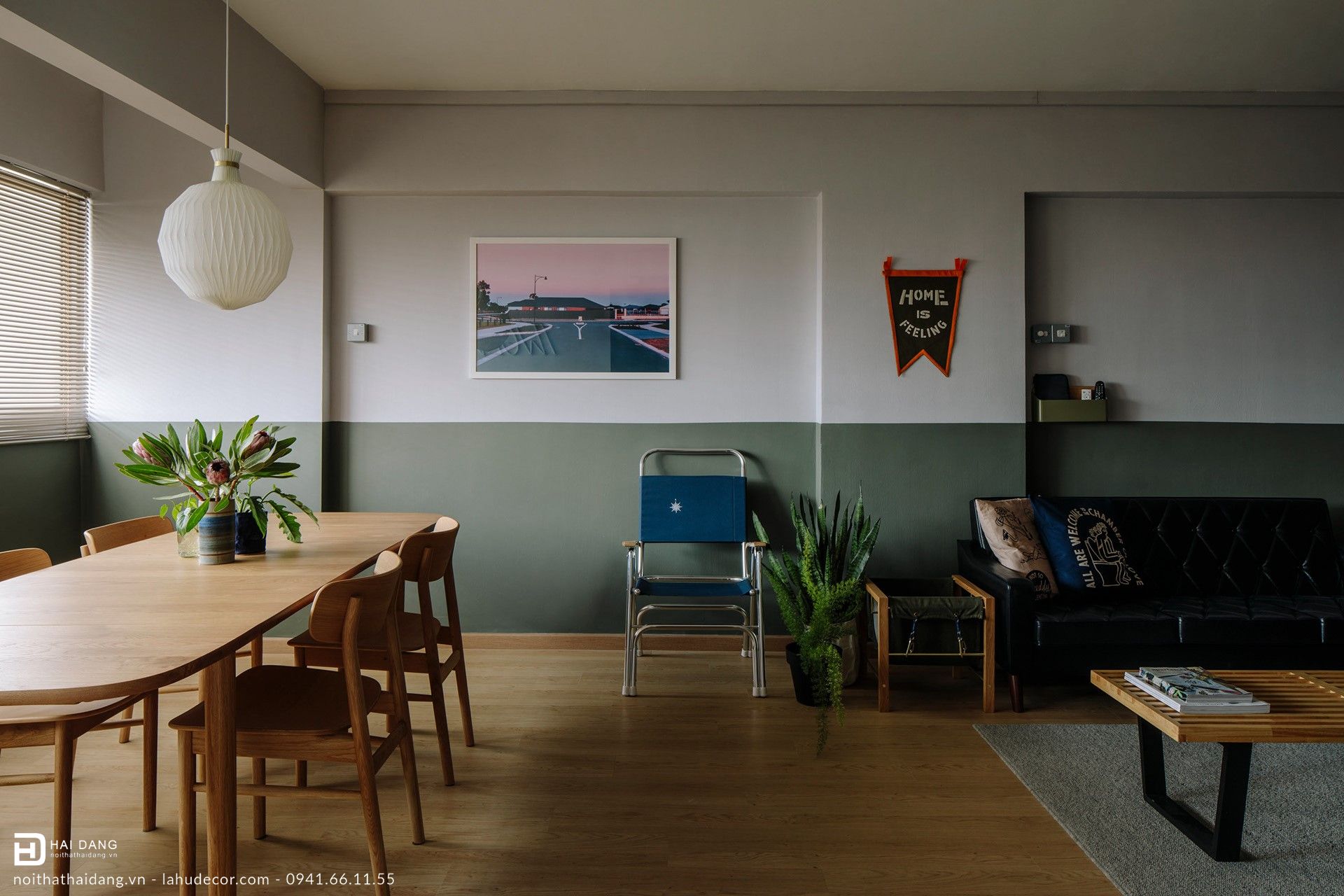 Không gian nội thất chung cư yên bình giữa lòng thành phố