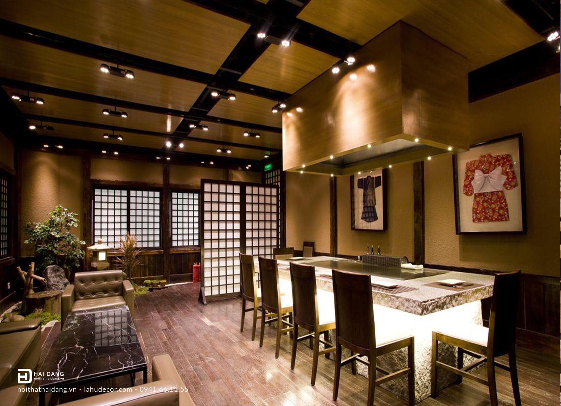 Nội thất nhà hàng